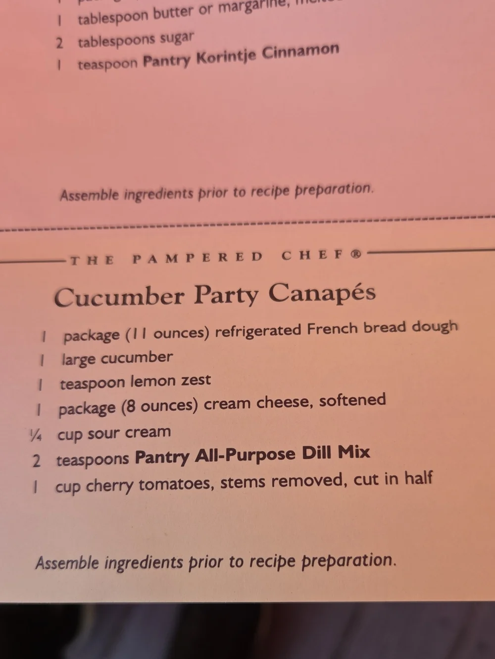 Pampered Chef Scalloped Bread Tube, NEW